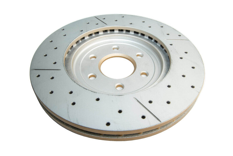 DBA 08-12 Nissan Pathfinder 5.6L Front Drilled & Slotted Street Series Rotor - DBA2312X