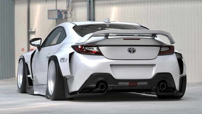 GReddy Pandem 2022+ Toyota GR86 (ZN8) Rocket Bunny V1.5 Ducktail Wing - 66910881