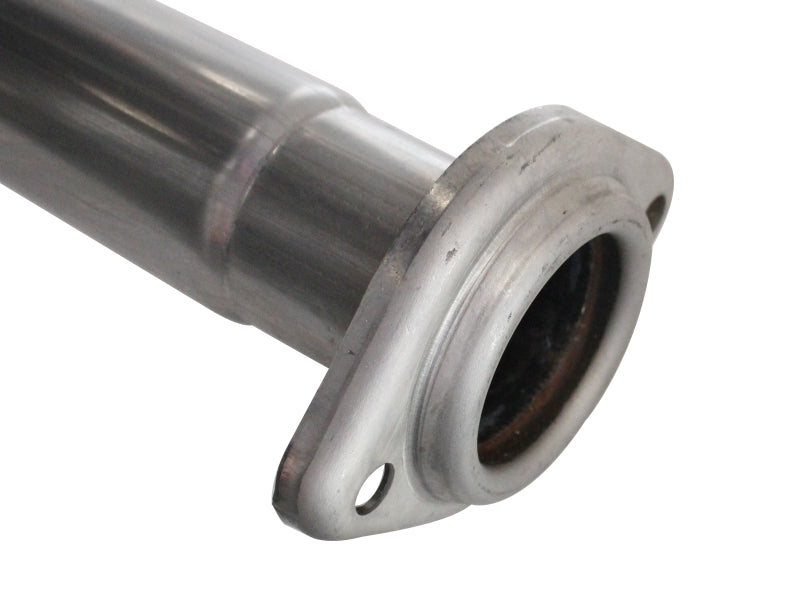 aFe MACHForce XP Exhausts Cat-Back SS 409 EXH Wrinkle Black CB Ford F-150 11-12 V6-3.5L (tt) - 49-43038-B