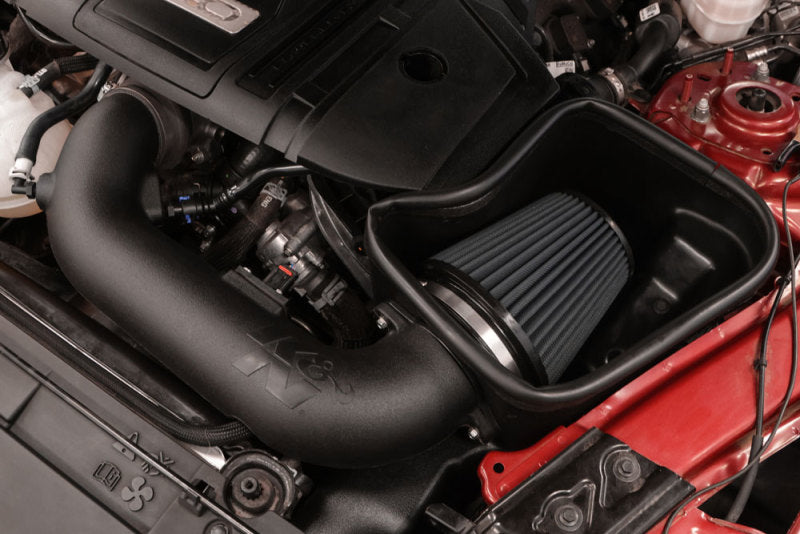 K&N 18-23 Ford Mustang GT 5.0L V8 F/I DRYFLOW Performance Air Intake System - 30-2605