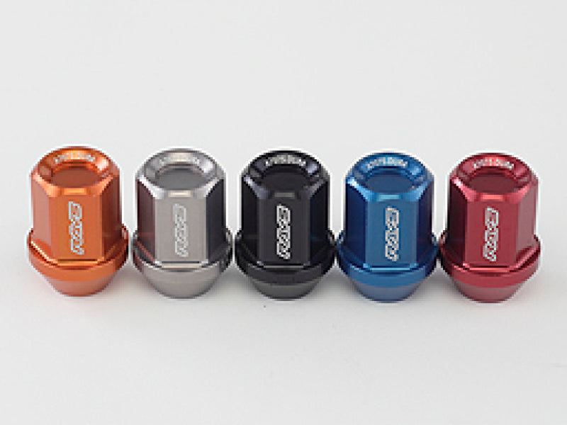 Rays Dura-Nut L32 Straight Type 12x1.25 Lug Nut Set 16 Lug 4 Lock Set - Red - WDURA3212125R