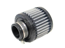 Load image into Gallery viewer, K&amp;N 1.25in Flange ID x 3in OD x 2.5 inch H Rubber Base Crankcase Vent Filter - 62-1380
