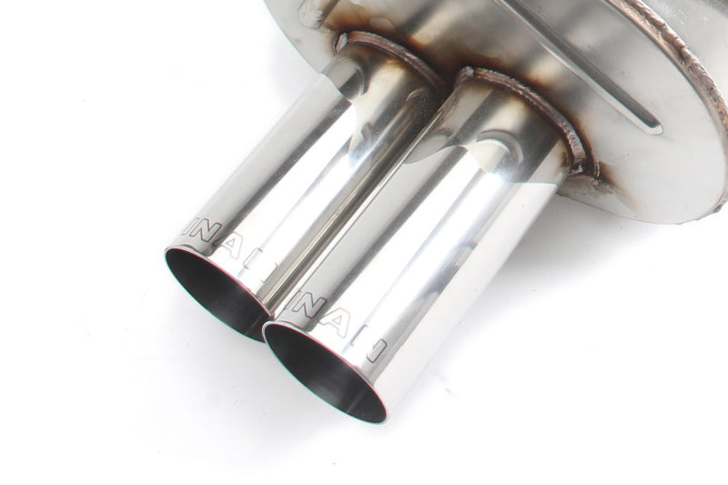 Dinan 01-06 BMW 325ci/325i/330ci/330i (E46) Free Flow Axleback Exhaust - Polished Tips - D660-4602