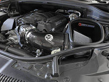 Load image into Gallery viewer, aFe 12-21 Jeep Grand Cherokee 6.4L Track Series Carbon Fiber Cold Air Intake w/Pro Dry S Filter - 57-10014D