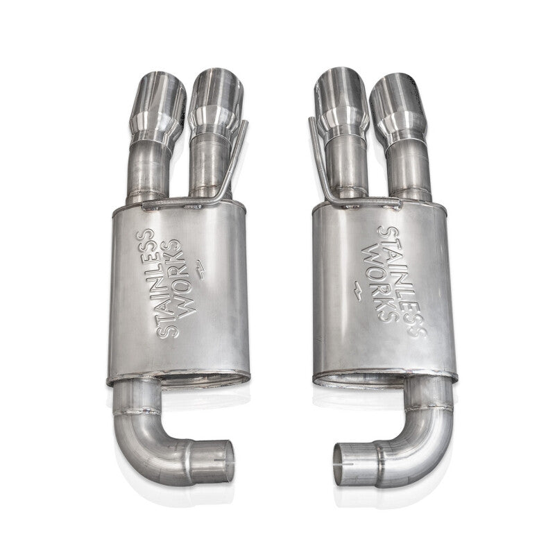 Stainless Works 18-21 Mustang GT Axle Back Legend Exhaust - M18ABL