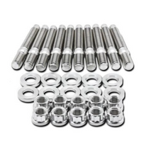 Load image into Gallery viewer, BLOX Racing SUS303 Stainless Steel Exhaust Manifold Stud Kit M8 x 1.25mm 45mm in Length - 9-piece - BXFL-00307-9