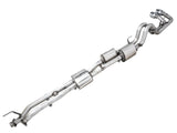 AWE Tuning 16-22 Toyota Tacoma 0FG Cat-Back Exhaust w/ BashGuard - Dual Chrome Silver Tips - 3015-32826