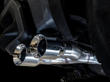 Load image into Gallery viewer, AWE Tuning 4th Gen GM 1500 5.3L 0FG Cat-Back Dual Side Exit (Flat Bumper) - Chrome Tips - 3015-22207