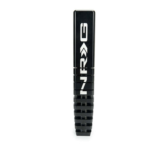 NRG Shift Knob - 20 Year Anniversary Weighted Square Heat Sink Tall - Black - SK-480SQ-BKTY