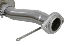 Load image into Gallery viewer, aFe Rebel Series Exht 3in SS Middle Side Exit CB w/ Black Tips 11-14 Ford F150 Ecoboost V6 3.5L (tt) - 49-43078-B
