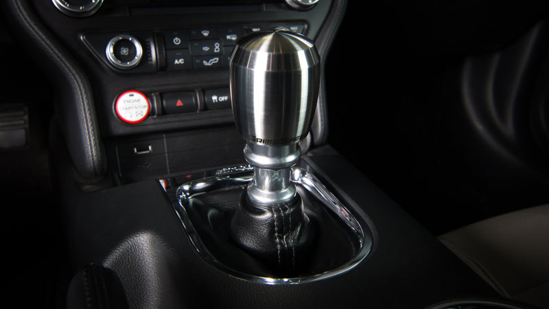 GrimmSpeed Stubby Shift Knob Stainless Steel (Raw) - M12x1.25 - 038011