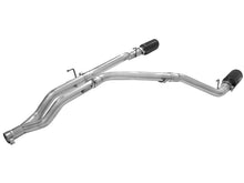 Load image into Gallery viewer, aFe MACHForce XP DPF-Back Exhaust 3in SS w/ 6in Black Tips 2014 Dodge Ram 1500 V6 3.0L EcoDiesel - 49-42044-B