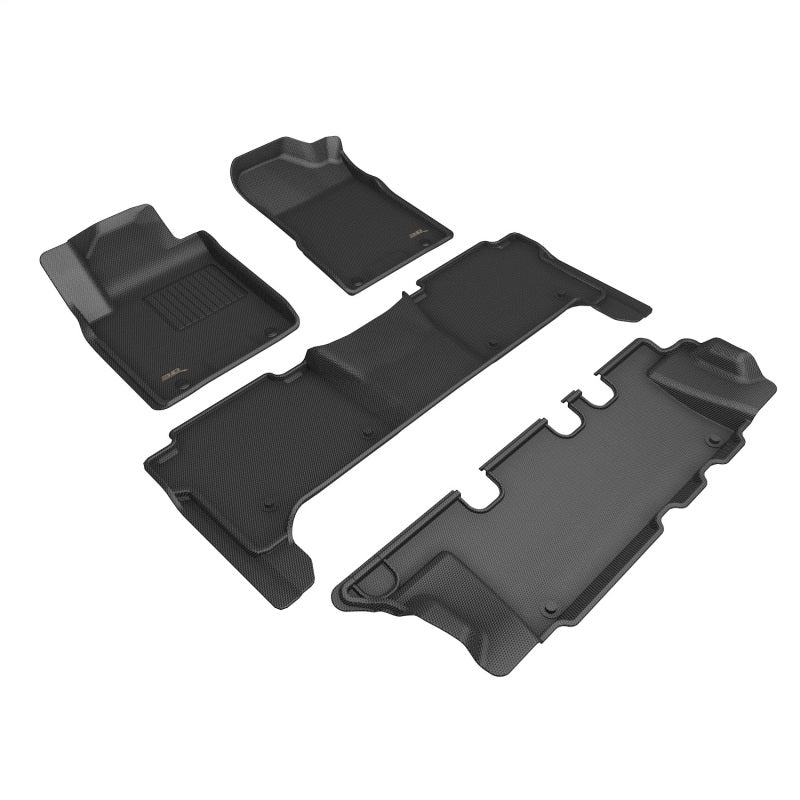 3D MAXpider 19-24 Nissan Armada Kagu Black R1 R2 R3