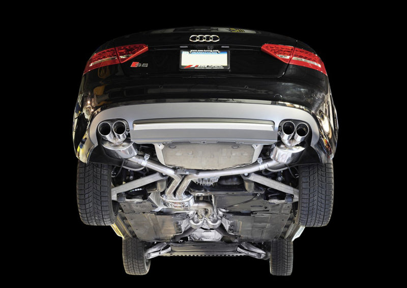 AWE Tuning Audi B8 S5 4.2L Touring Edition Exhaust System - Polished Silver Tips - 3015-43028