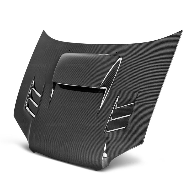 Seibon 04-05 Subaru WRX/STi CWII Carbon Fiber Hood - HD0405SBIMP-CWII