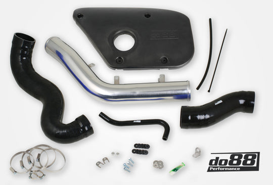 do88 Volvo S60 V60 V70 T6 Inlet Pipe Black Hoses Plastic cover - IR-120-PE-S