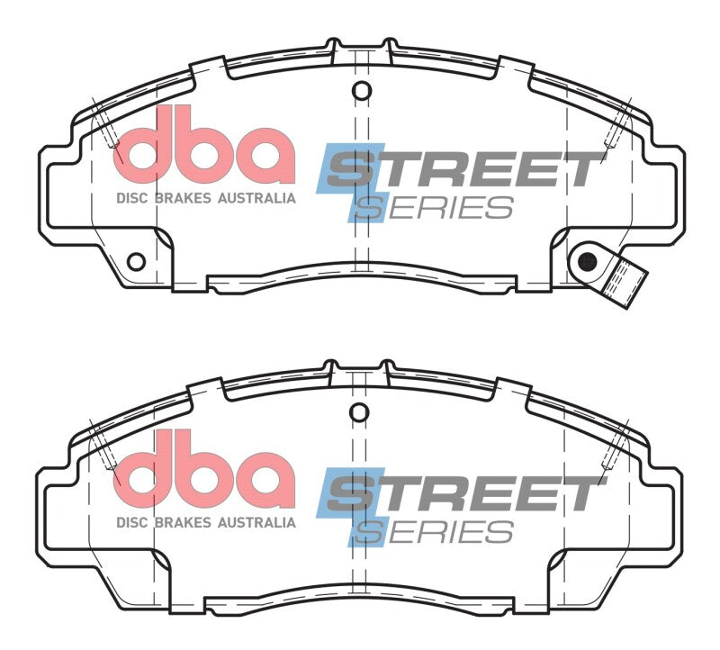 DBA 00-13 Honda Odyssey Street Series Brake Pad Set - DB1393SS