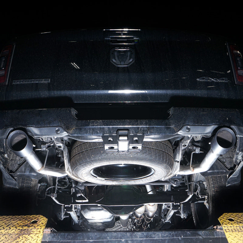 Stainless Works 2019+ Ram Redline Catback With Black Tips - RAM19CBR-B