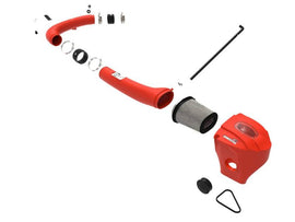 aFe Momentum GT Dry S Stage-2 Intake System 11-15 Dodge Challenger/Charger V6-3.6L (Red) - 51-72201-R