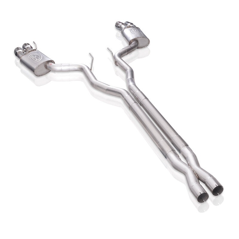 Stainless Works 18+ Ford Mustang GT Redline X-Pipe Performance Connect Cat-Back Exhaust - M18CBXPC