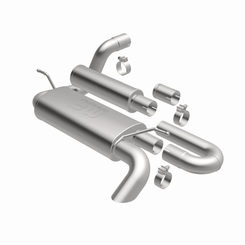 MagnaFlow 18-23 Jeep Wrangler JL 2.0L/3.6L Overland Series Axle-Back Exhaust - 19620