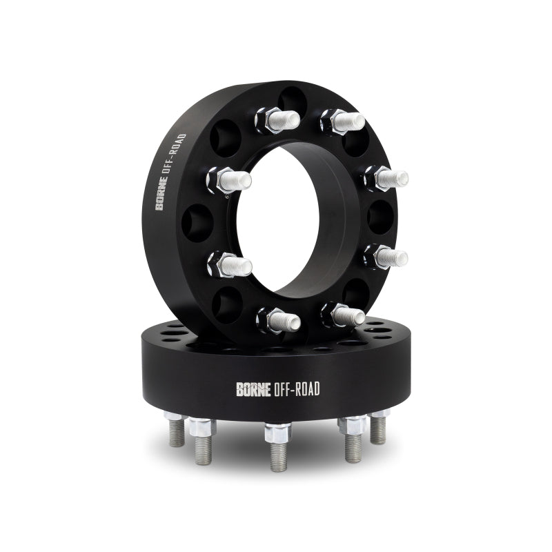 Mishimoto Wheel Spacer Adapters - 8x165.1 to 8x180 - 50 - Black - BNWS-011-50BK