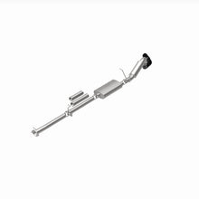 Load image into Gallery viewer, MagnaFlow 11-19 GM 2500/3500 6.0L 4in Single Passenger Side Rear Exit Cat-Back Exhaust w/Black Tips - 19376