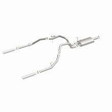 Load image into Gallery viewer, Magnaflow 09-13 Dodge Ram 1500 V6 3.6L Dual Spilt Rear Exit Polished Stainless C/B Perf Exhaust - 15249