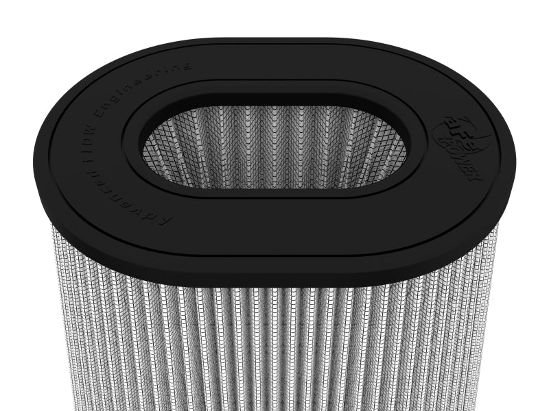 aFe Magnum FORCE Intake Air Filter w/Pro DRY S 5-1/2IN F x (10x8)IN B x (8x6) T (Inverted) x 9IN - 21-91149