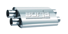 Load image into Gallery viewer, Borla 2.50in Dual In/Out 19in x 9.5in x 4in PRO-XS Muffler - 400286