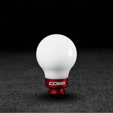 Load image into Gallery viewer, Cobb Subaru 5-Speed COBB Knob - White w/ Race Red - 211350-W-RD
