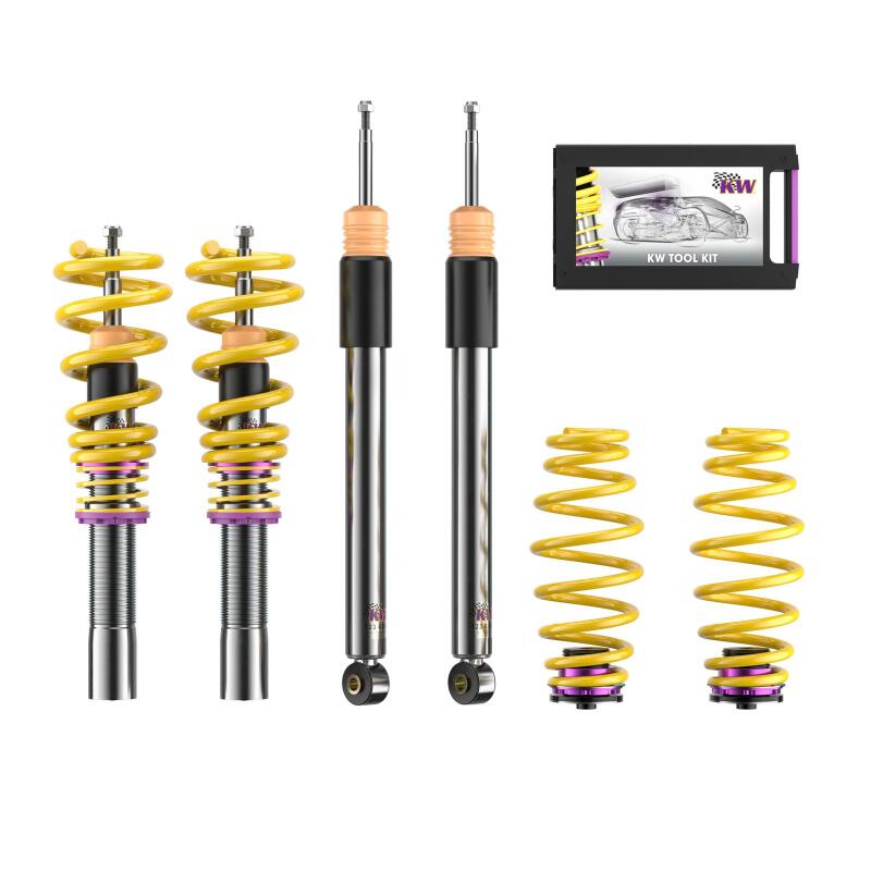 KW Coilover Kit V1 Audi Q5 (8R); all models; all engines not equipped w/ electronic dampening - 10210090