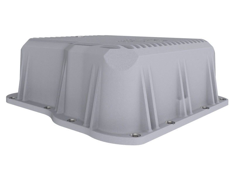 aFe Transmission Pan Cover (Raw); GM Diesel Trucks 01-14 V8-6.6L (td) - 46-70070