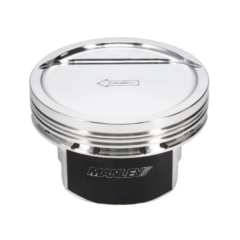 Manley Small Block Chevy LS Series 4.030in Bore - 1.115in CD - -18 cc Dish Platinum Series Pistons - 596230C-8
