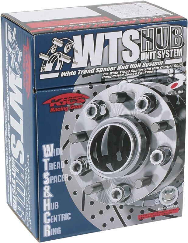 Project Kics 22mm Thick 14x1.50 60mm Hub 5x120 Wide Tread Spacer For Lexus LS/LC - W5822W1WTS