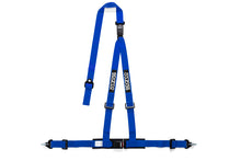 Load image into Gallery viewer, Sparco Belt 2 Inch Blue 3Pt Double Release