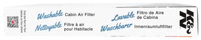 K&N 05-14 VW Jetta 2.5L 2.0L / EOS Cabin Air Filter - VF3013