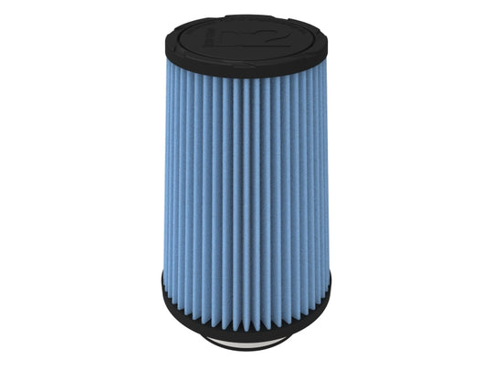 aFe POWER Universal Clamp-On Air Filter w/ D2 Dura-Dry Media - 3-1/2in F x 6in B x 4-3/4in T x 9in H - 21-35035V