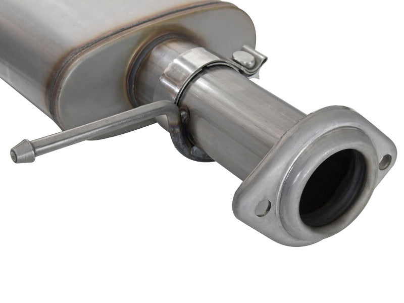aFe Rebel Series CB 3in Middle Side Exit SS Exht w/Polish Tips 15-17 Chevy Colorado / GMC Canyon - 49-44061-P