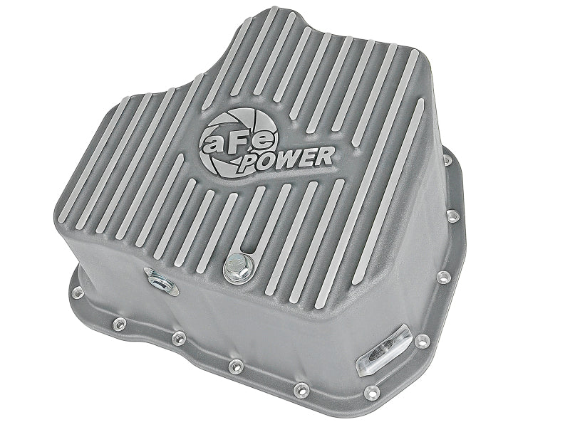 aFe Street Series Deep Engine Oil Pan 01-10 GM Duramax V8-6.6L (td) - 46-70330