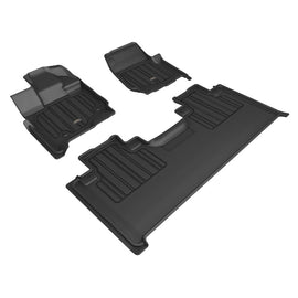 3D MAXpider 15-23 Ford F-150 Super Cab 4 Seats With Bench Elitect Black R1 R2 - E1FR10101809
