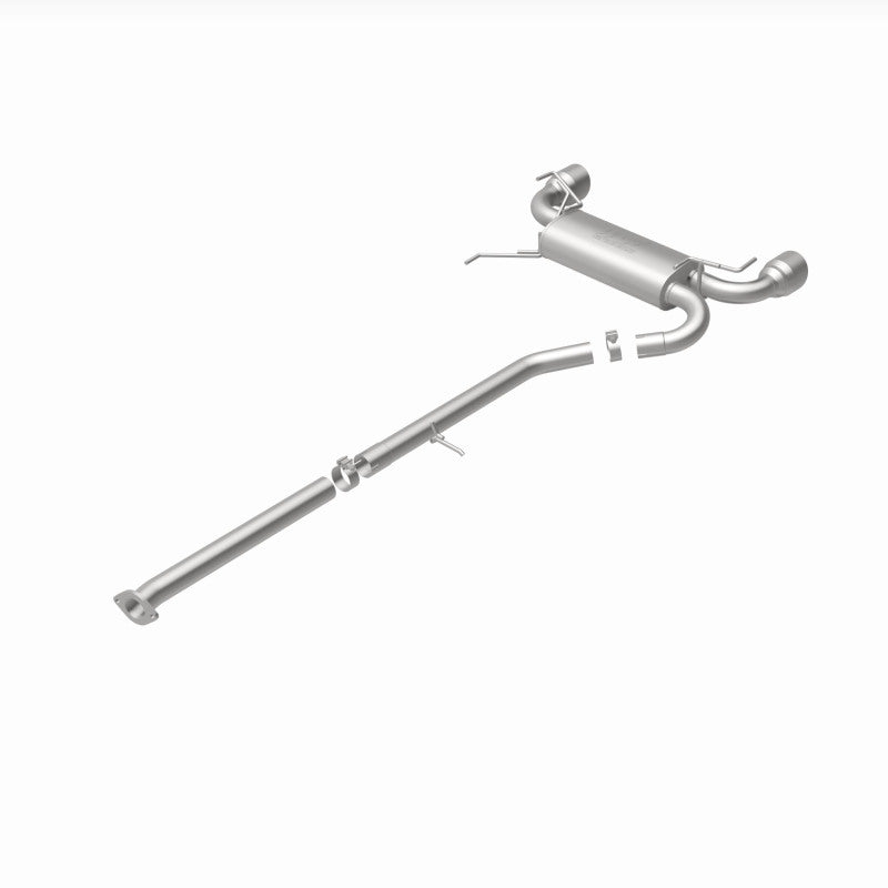 MagnaFlow Cat-Back 03-09 Nissan 350Z Street SS 2.5in Dual Split Rear Exit Polished 4.5in Tips - 19342