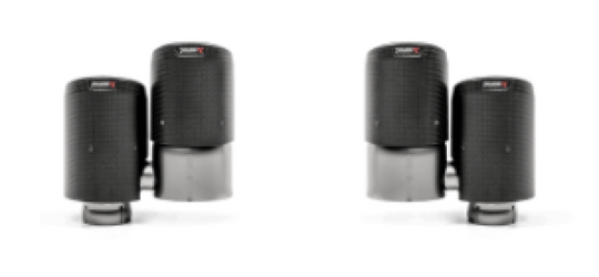 Akrapovic 17-18 Porsche Panamera Turbo Tail Pipe Set (Carbon) - TP-CT/48