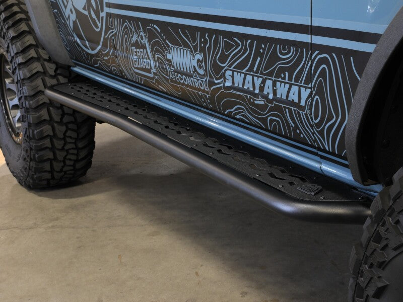 aFe 21-25 Ford Bronco (4 Door) Terra Guard Off-Road Sliders - 79-27014
