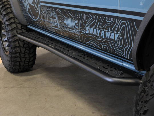 aFe 21-25 Ford Bronco (4 Door) Terra Guard Off-Road Sliders - 79-27014