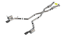 Load image into Gallery viewer, Borla 2021+ Dodge Durango SRT Hellcat 6.2L V8 AWD ATAK Cat-Back Exhaust System - Black Chrome Tips - 140886BC