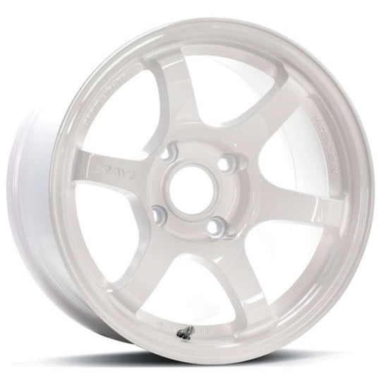 Gram Lights 57D MARK-II 15x8 +13mm 4x100 White Wheel - WGD2E13AW