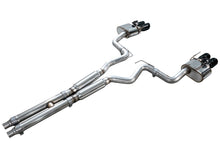 Load image into Gallery viewer, AWE Tuning 18-23 S550 Mustang GT SwitchPath Exhaust - Diamond Black Tips - 3025-43550