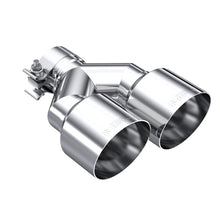 Load image into Gallery viewer, MBRP Universal T304 SS Dual Tip 4in OD/2.5in Inlet - T5178