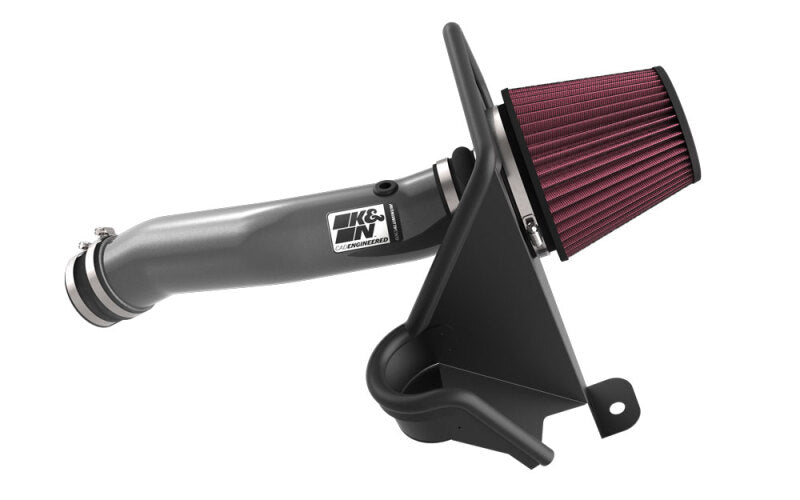 K&N 22-24 Jeep Grand Cherokee L/WL 3.6L V6 Performance Air Intake System - 77-1587KC
